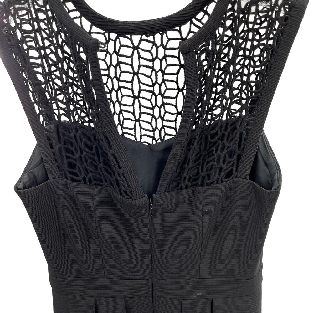 Pink Martini Black Lace Bodice Sleeveless Party Fit & Flare Dress Women Sz S - Picture 5 of 11